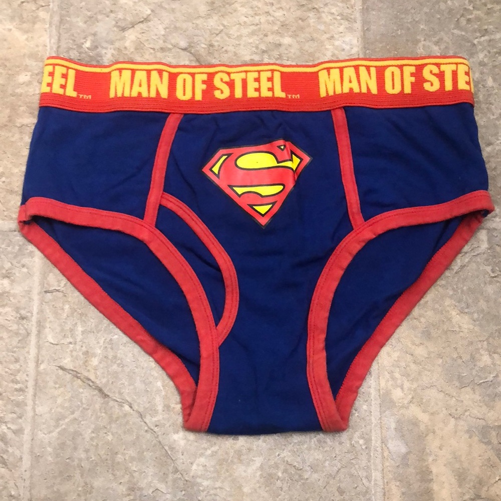 Superman briefs, size SMALL